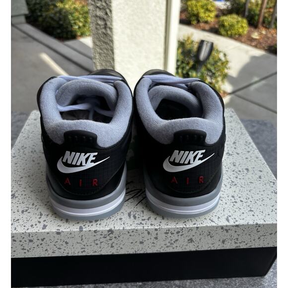 Nike Air Jordan 4 RM PRM Black Fire Red Wolf Grey White Men’s 9 New in Box main image 7